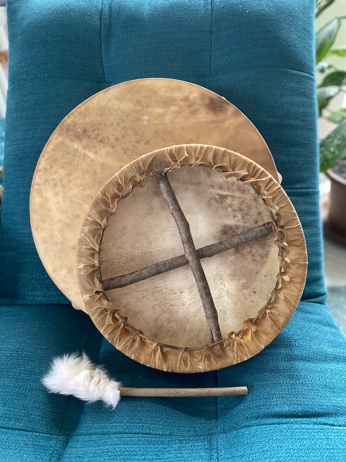 Handmade Drum 32cm Shaman Drums Perfect Gift for Him Etsy