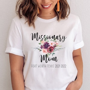 Lds Missionary Mom Tshirt, Lds Mom, Lds Sister Missionary Shirt Gift, Called to Serve, LDS clothing, Christian Graphic Shirt