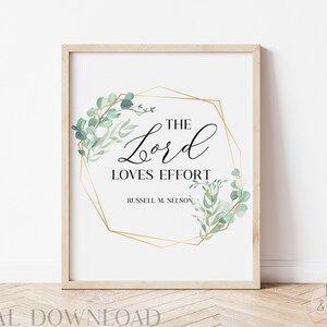 LDS Quote, Lds Wall Art, Lds Printable Quotes, Russell M. Nelson, Lds Art, Lds Quotes, Lds Gifts