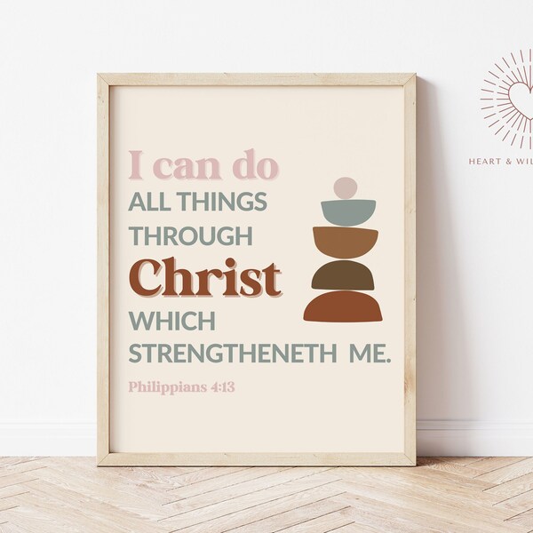 I can do all things lds Theme, 2023 Lds Youth Theme, LDS Mutual Poster, Lds Wall Art, FSY theme, Philippians 4 13