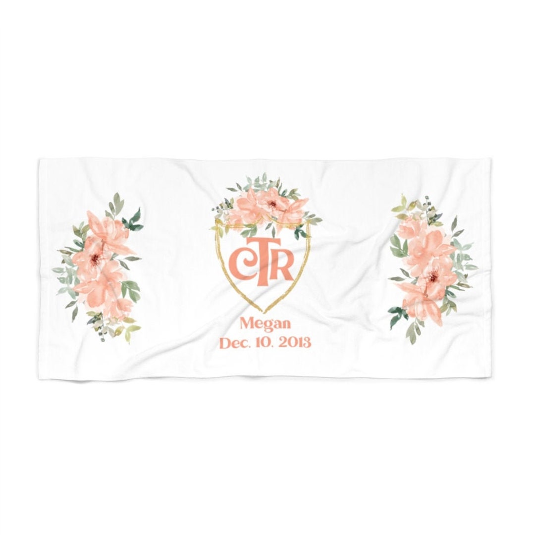 Lds Baptism Towel, CTR Gift, Lds Baptism Keepsake, Personalized Bath ...