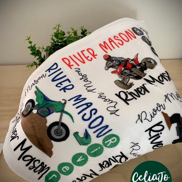 Dirt Bike Bedding Etsy