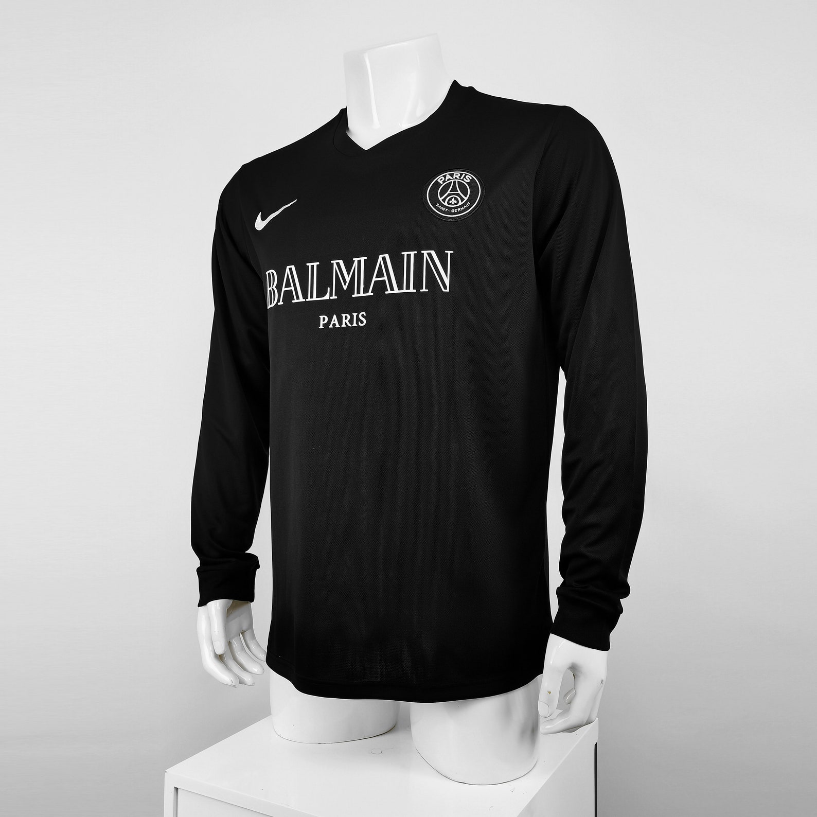 PSG Soccer Training Jersey Black Long Sleeve  Etsy