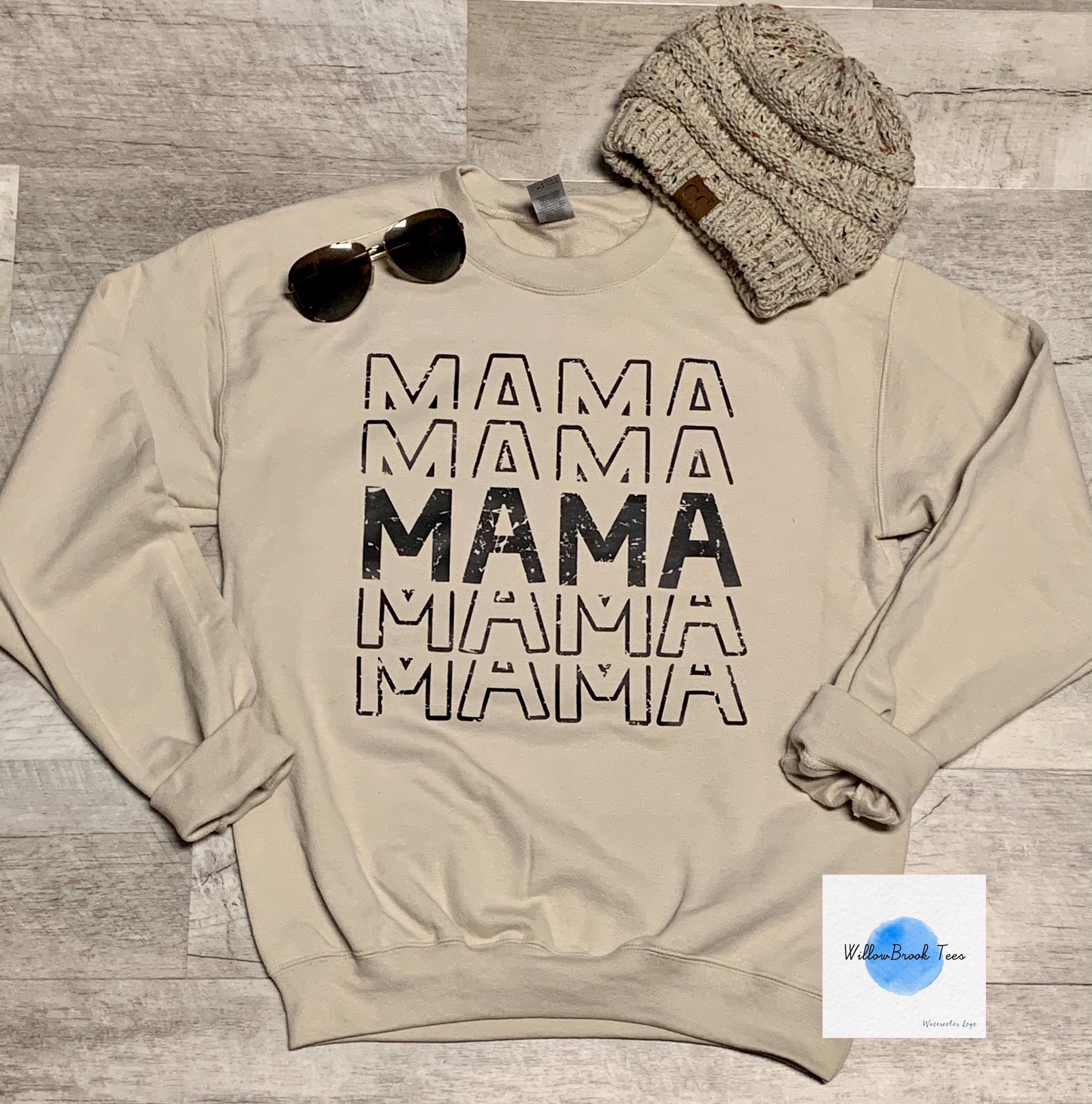 Mama sweatshirt momma sweatshirt hoodie mom sweatshirt | Etsy