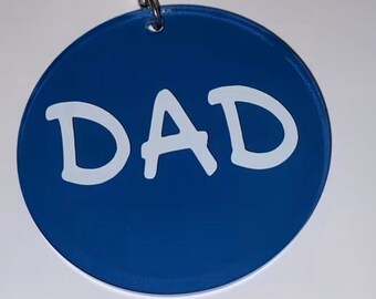 llavero de papá, llavero acrílico, llavero, día del padre, papá, regalos del día del padre