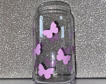 Vaso de cerveza en forma de mariposa (17 oz)