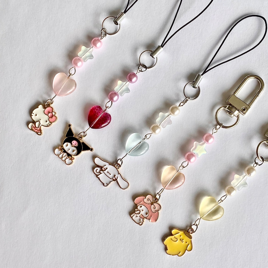 Sanrio Characters Phone Charm / Phone Strap / Keychain Etsy