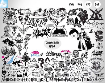 Download Harry Potter Svg Bundle Etsy