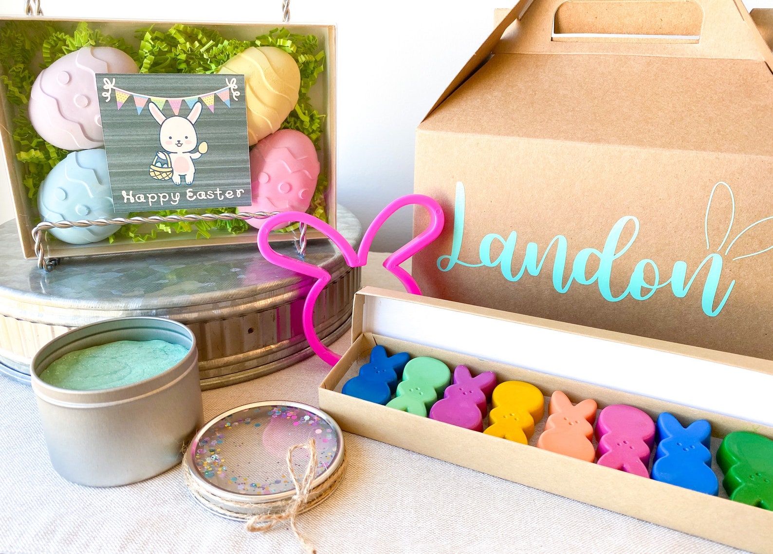 Personalized Easter Gift SetKid's Easter GiftKids Easter Etsy