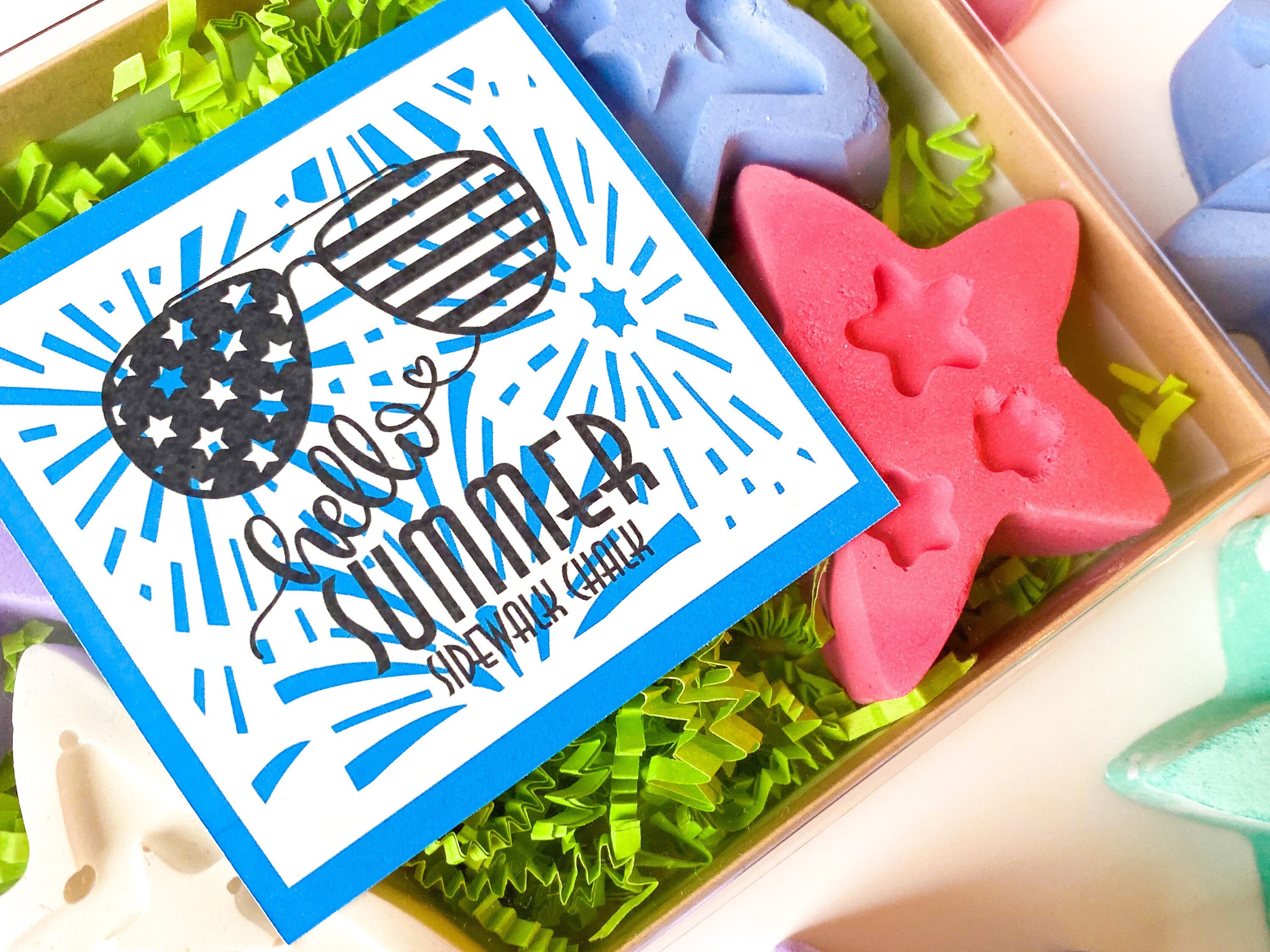 Sidewalk Chalk Giftchalk Giftchalk Gift for Kidsoutdoor Etsy UK