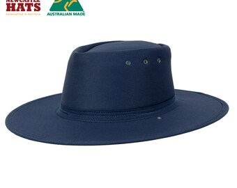 Australian Made Wide Brim Hat - Tanami Standard | UPF50+ Sun Protection | Durable Cotton Outback Hat | Men’s & Women’s