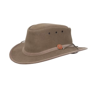 Authentic Australian Argyle Micro Suede Unisex Hat by Newcastle Hats