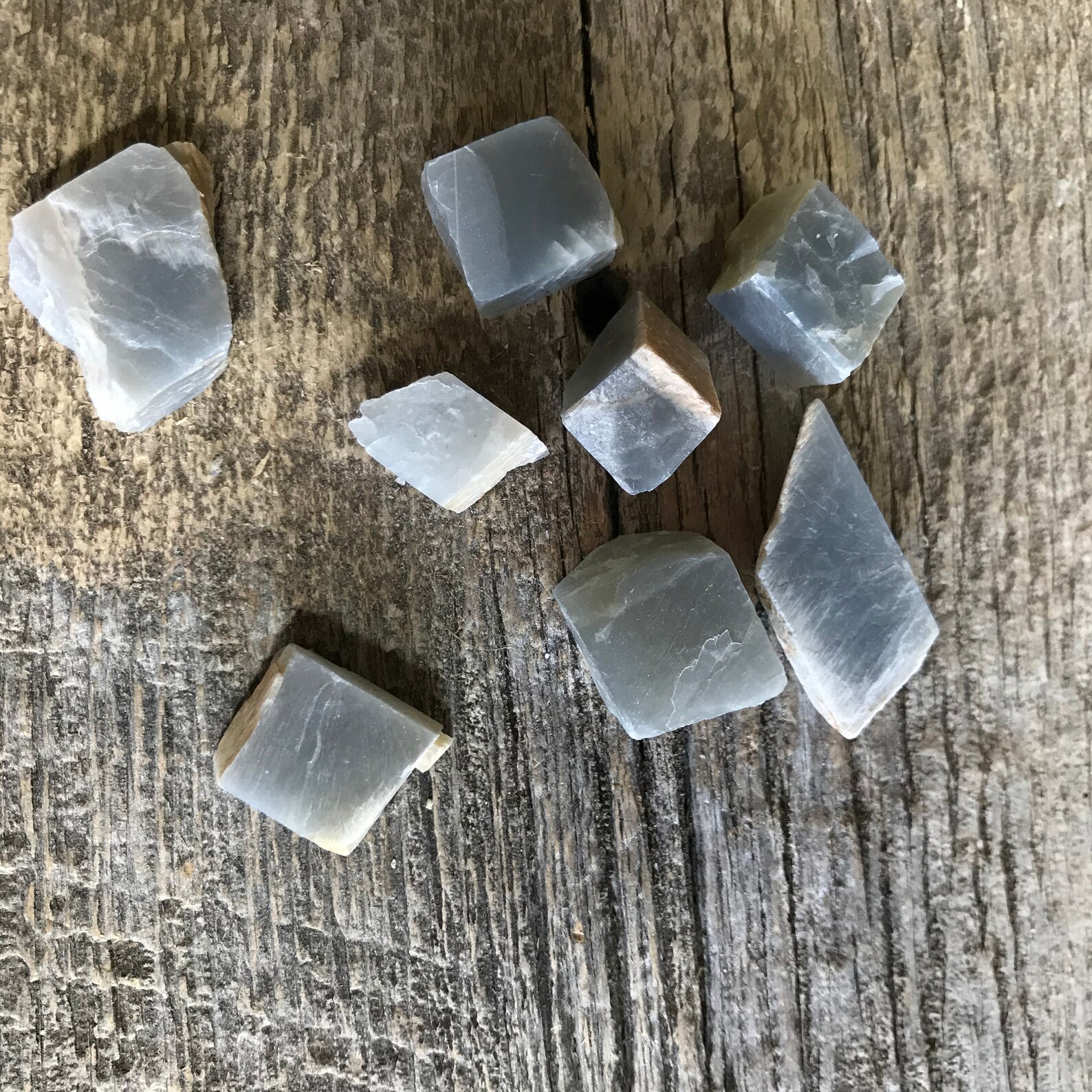Raw Grey Moonstone One Crystal Approx 3/4 Rough Etsy
