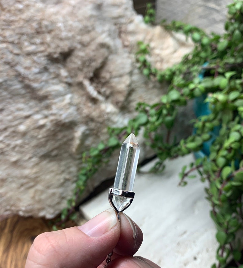 Clear Quartz Point Necklace NCK-0906