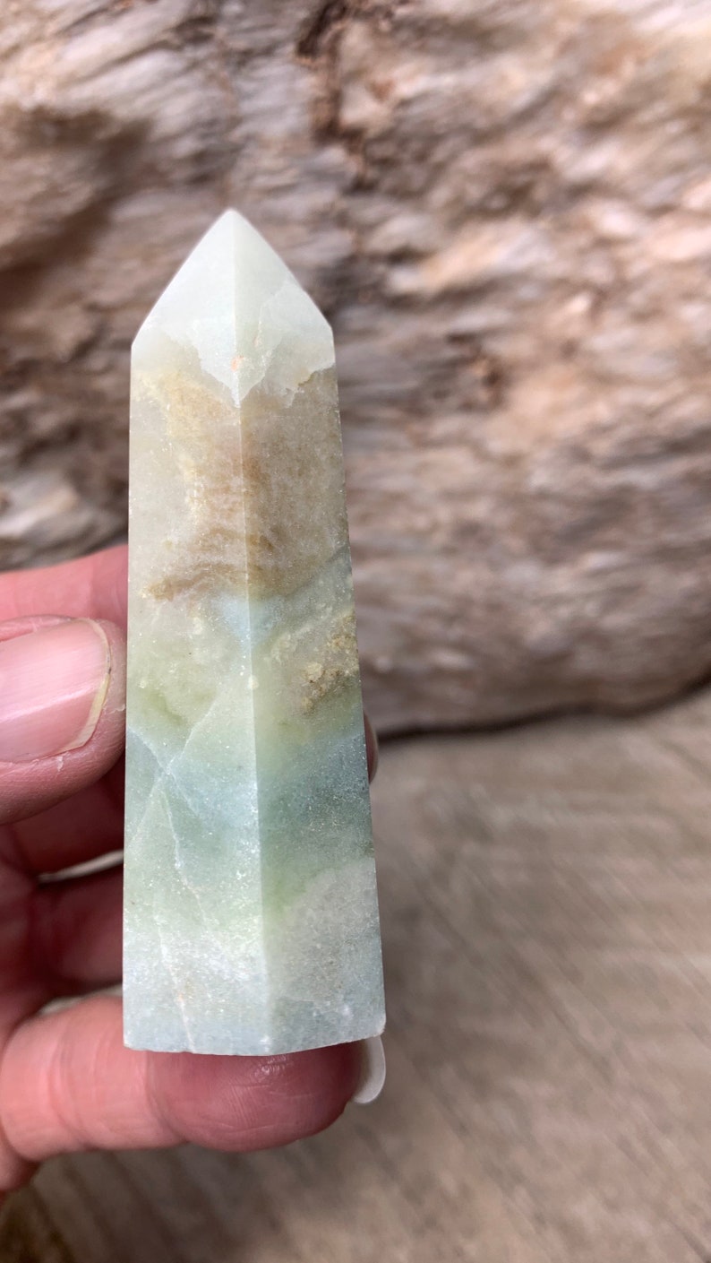 Blue Onyx Obelisk OBL-0186