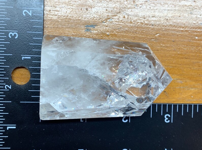 Crackle Quartz Obelisk OBL-0225