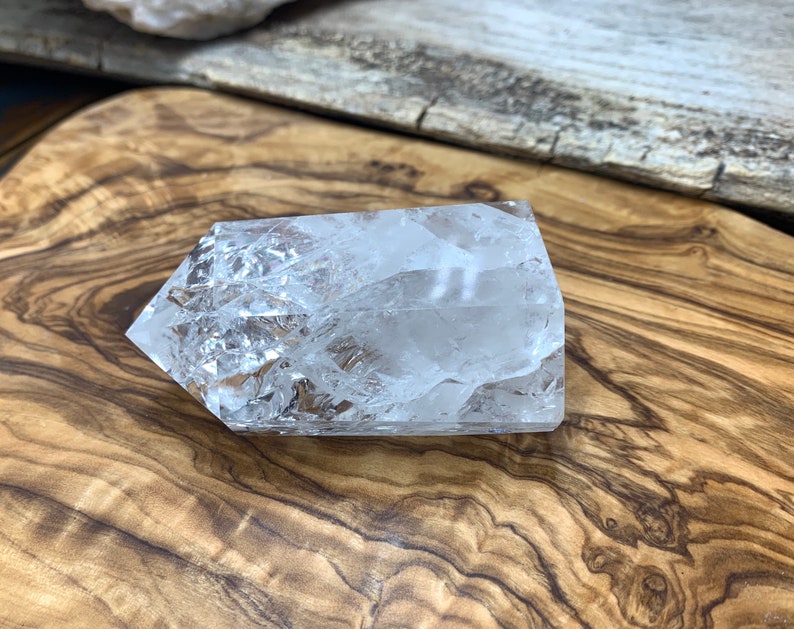 Crackle Quartz Obelisk OBL-0225