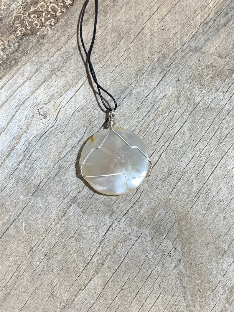 Carnelian Wire Wrapped Necklace NCK-0117