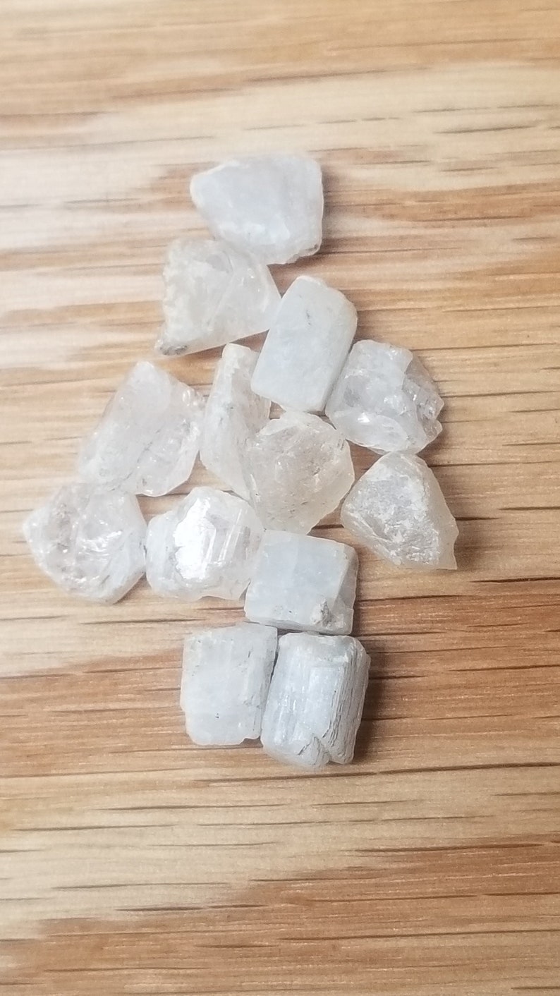 for Crystal Grid Making or Wire Wrapping BIN-0099-L Rough Approx .403 inch Naturally formed Phenakite Crystal chunks, One Crystal