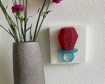 Ring Pop Wall Art (Beaded) (PRE-ORDER)