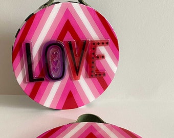 Wooden LOVE Sign