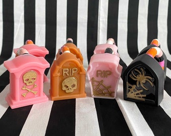 Tombstone Napkin Rings (Set of 4)