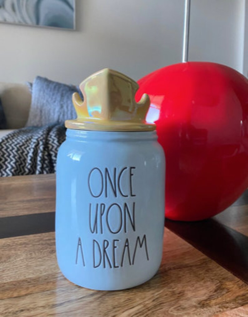 Rae Dunn Disney Princess Canister Cinderella Once Upon A Dream Etsy