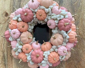 Handmade Fall wreath Pumpkin