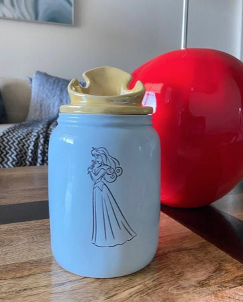 Rae Dunn Disney Princess Canister Cinderella Once Upon A Dream Etsy