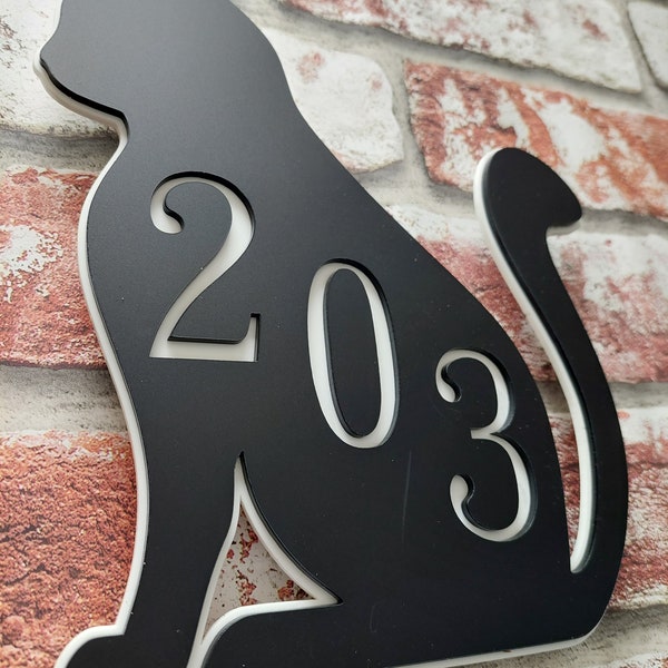 House Number Plaque Etsy UK