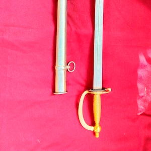 1840 Personalized Premium Army Ames NCO Swords With Steel Scabbard
