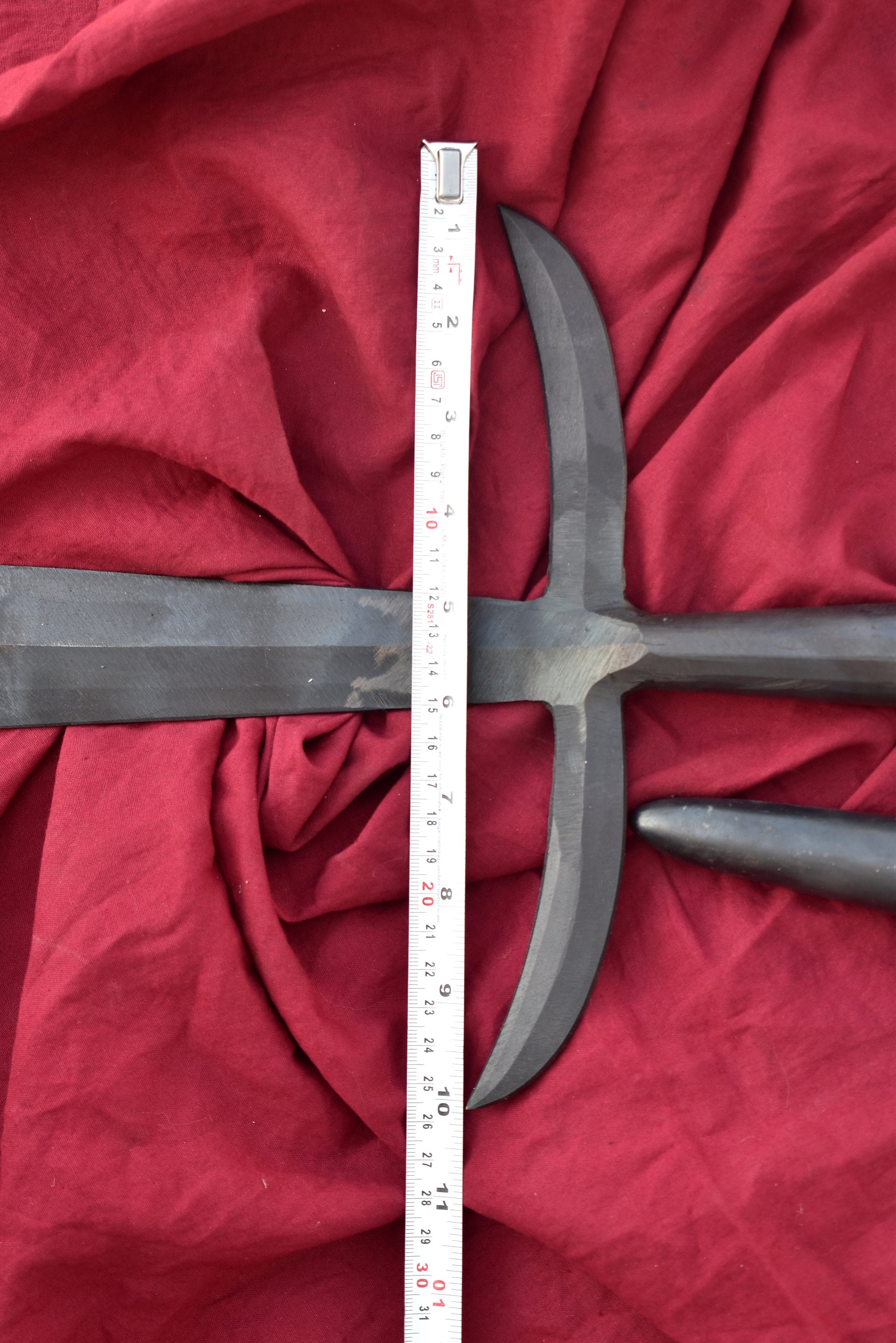 Japanese Jumonji Yaari Spearhead 16'' With BUTT Cap. - Etsy