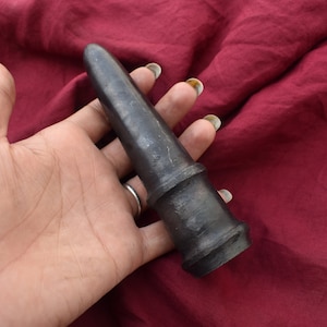 High Carbon Steel Spear Butt Cap.