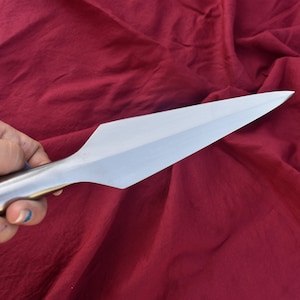 Hand Forged Medieval Viking Polish Spearhead.