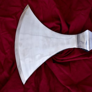 Large Size  Hand Forged Viking Polish  Danish  War Axe Head.