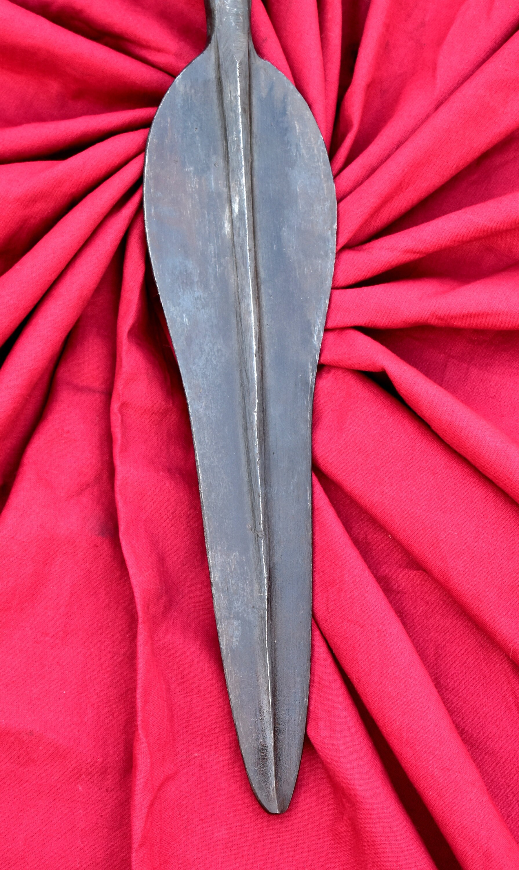 thumbnail interactive-video image 1 of NauticalMart Medieval Celtic Iron Age Spearhead Lozenge Spear Point LARP Cosplay... 1 of 9