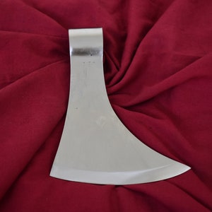 Hand Forged Medieval Viking Outdoor Camping Axe Head Best gift For Halloween, Easter, new-year Etc.