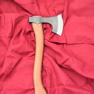 Hand Forged Viking Craving Axe.