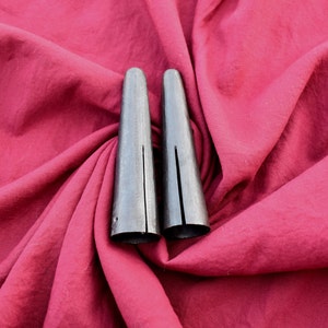 High Carbon Steel Spear Butt Cap Set Of 2