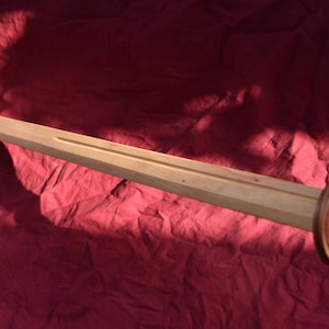 Medieval Handcrafted Katana Wooden Samurai Japanese Training-Cosplay Sword.