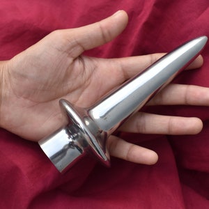 Hand Forged Medieval Spear head Butt Cap.
