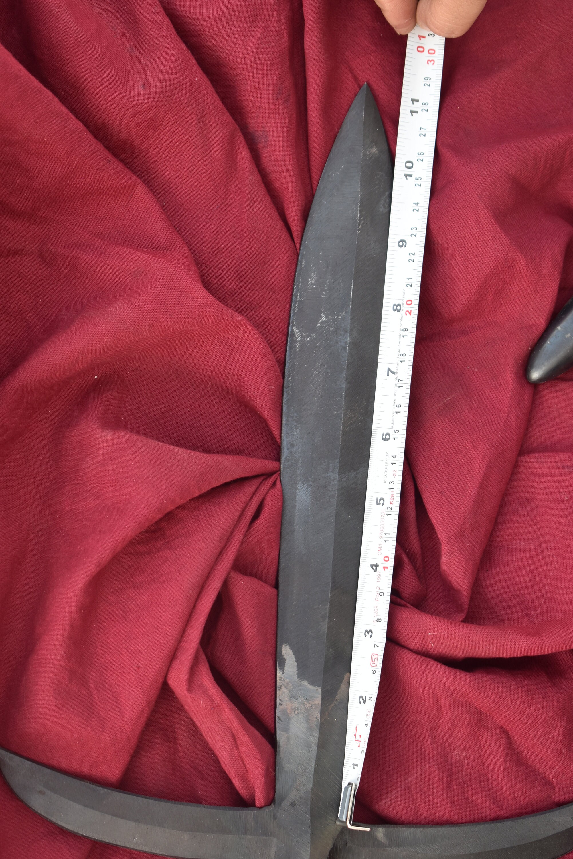 蒲人 Hitohira MS Kurouchi White #2 Bunka 170mm Keyaki Zelkova