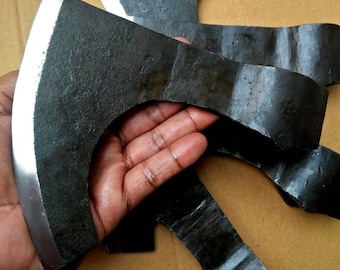 Hand forged Viking axe Head beard head high carbon steel forged
