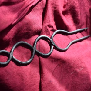Hand Forged Medieval Iron Fork.