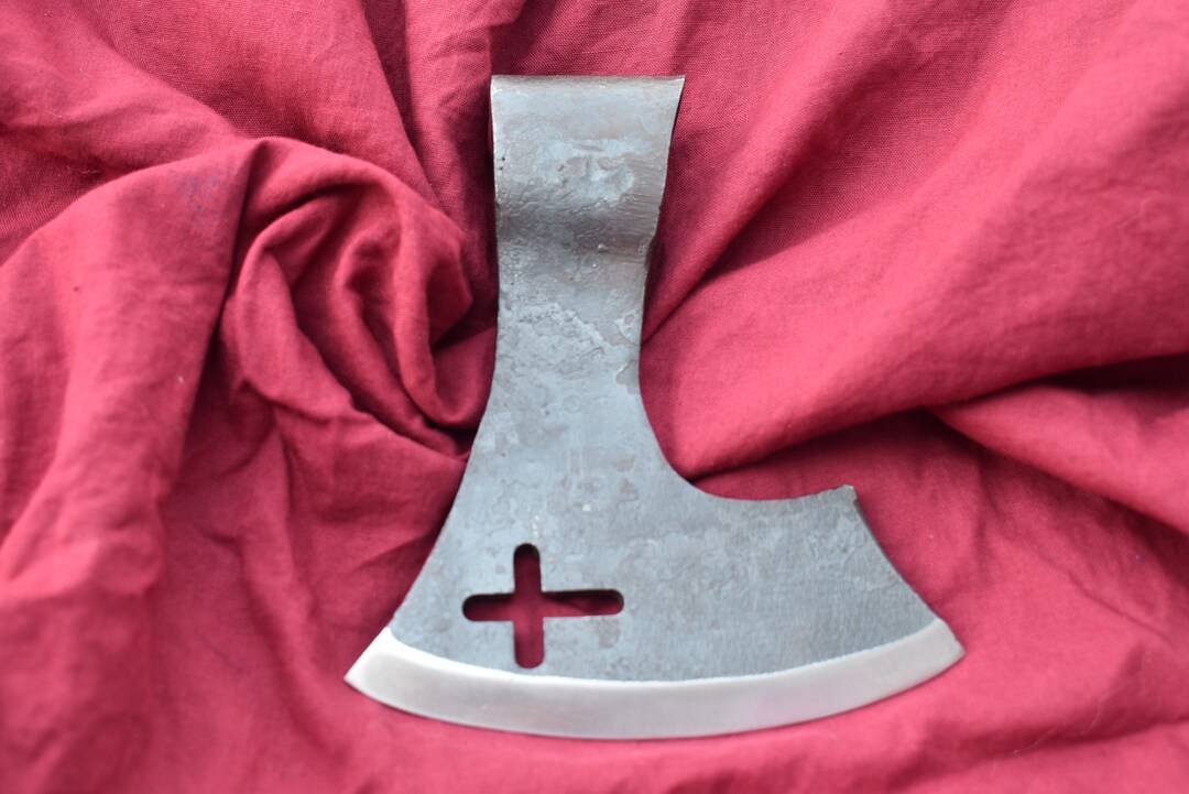 Hand-forged Medieval Axe Head Replica – Decorative Display Piece - Etsy