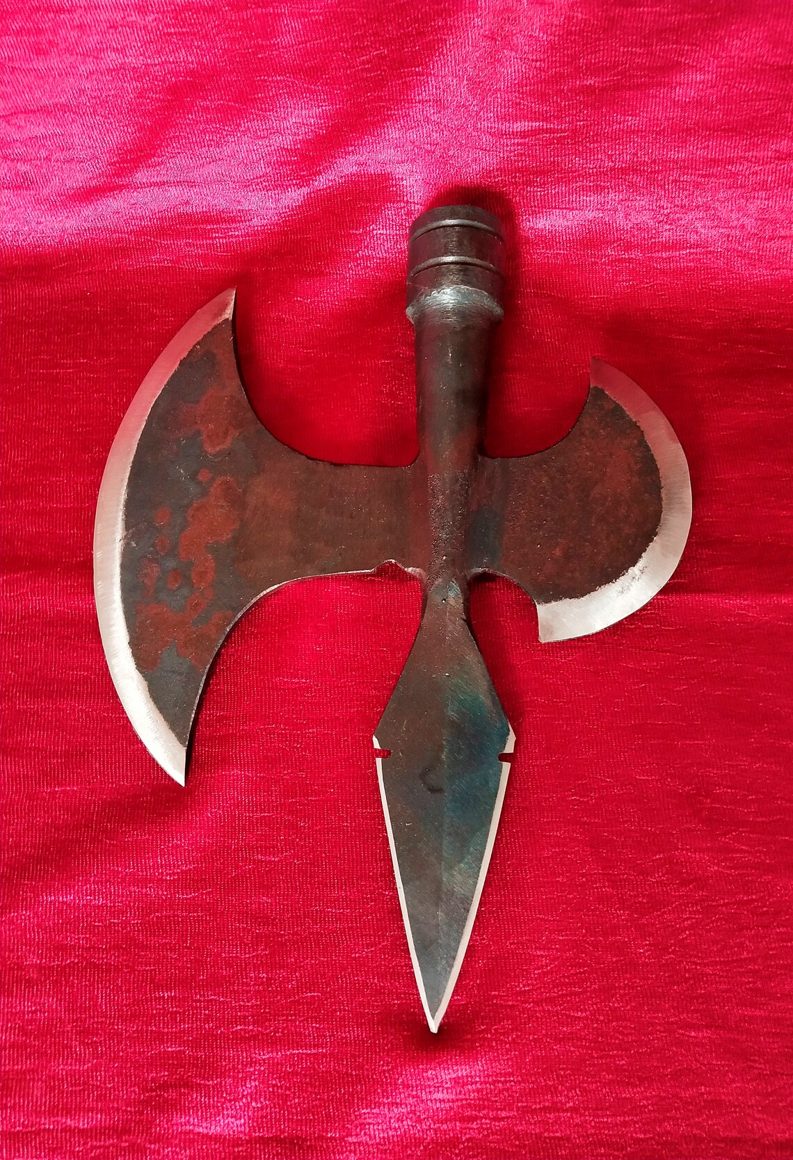  Viking Halberd  With Sharp Blade On Both Sides Etsy