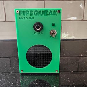 Pipsqueak-microgitaarversterker - groots geluid, klein pakket