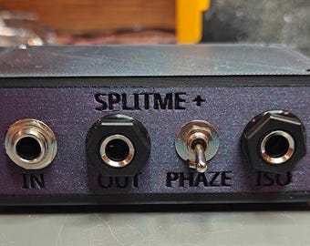 Splitme + Passive Guitar / instrument Splitter with isolated output transformer No Hum