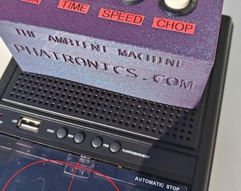 Phatronics The The Ambient Machine Modified Cassette Player Sampler Echo Delay LoFi Desktop Version
