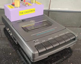 Phatronics The Cassynth Modified Cassette Player Sampler Synthesizer LoFi Ambient Desktop Version